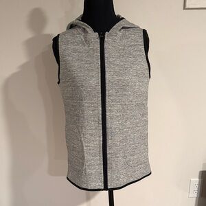 Lululemon Gray Zip-Up Hoodie Vest